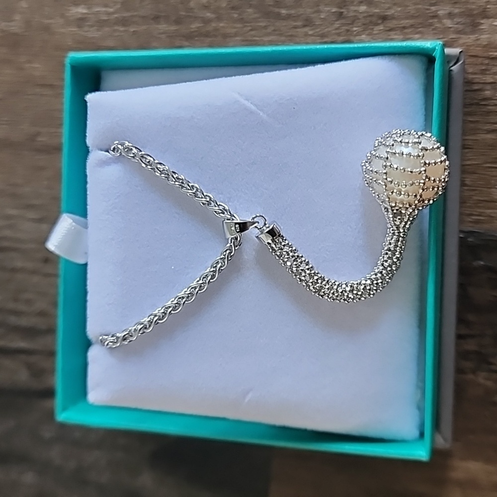 Effy 925 sterling silver fresh water pearl necklace